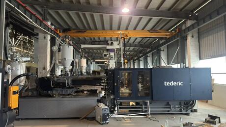 Осуществлена поставка трёх термопластавтоматов Tederic DT 500 в Грузию