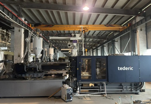 Осуществлена поставка трёх термопластавтоматов Tederic DT 500 в Грузию