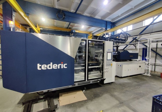 Осуществлена поставка термопластавтомата Tederic Neo H550 II в Екатеринбург